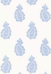 FSchumacher Wallpaper 5005301 Madras Paisley Delft