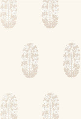 FSchumacher Wallpaper 5005310 Askandra Flower Oyster