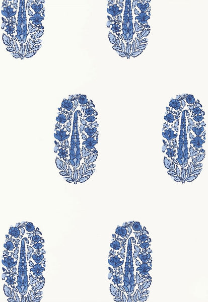 FSchumacher Wallpaper 5005311 Askandra Flower Delft