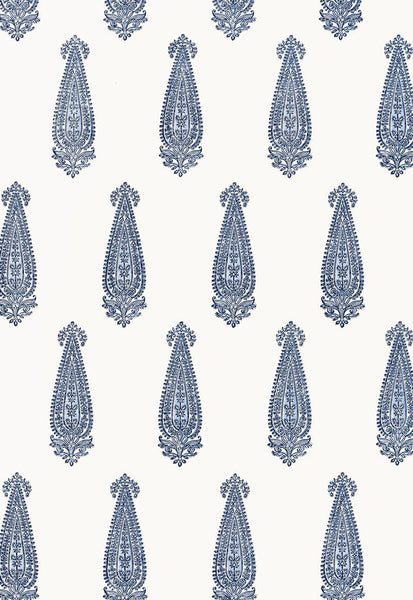 FSchumacher Wallpaper 5005331 Katara Paisley Delft