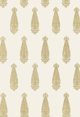 FSchumacher Wallpaper 5005332 Katara Paisley Straw