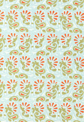 FSchumacher Wallpaper 5005342 Rampura Water Blue