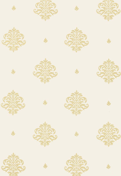 FSchumacher Wallpaper 5005353 Mayla Damask Straw