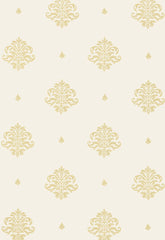 FSchumacher Wallpaper 5005353 Mayla Damask Straw