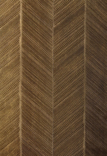 FSchumacher Wallpaper 5005653 Chevron Texture Burnished Bronze