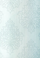 FSchumacher Wallpaper 5005661 Beaded Damask Sky