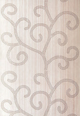 FSchumacher Wallpaper 5005700 Raindrop Scroll Amethyst