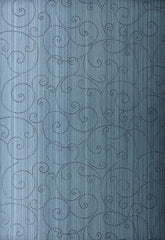 FSchumacher Wallpaper 5005722 Beaded Scroll Peacock