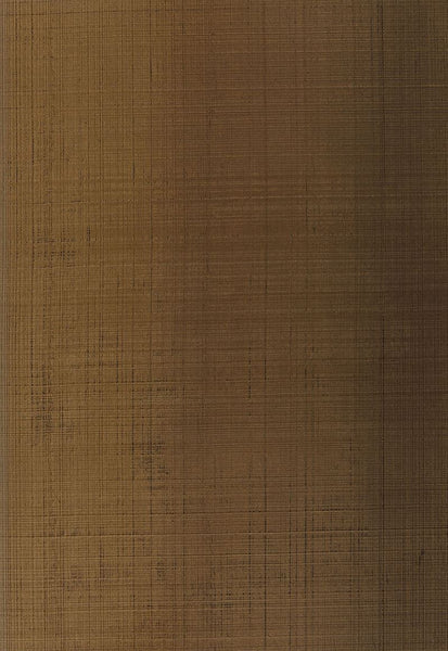 FSchumacher Wallpaper 5005785 Brushed Plaid Burnished Bronze