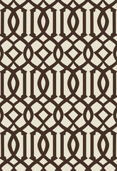 FSchumacher Wallpaper 5005803 Imperial Trellis II Java, Cream