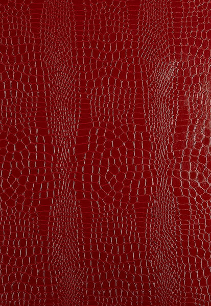 FSchumacher Wallpaper 5005831 Crocodile Crimson