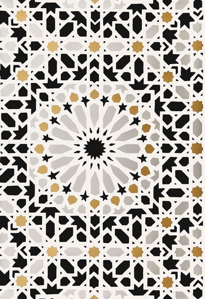 FSchumacher Wallpaper 5005961 Nasrid Palace Mosaic Mica