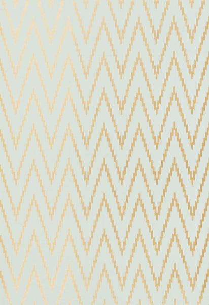 FSchumacher Wallpaper 5005991 Kasari Ikat Aquamarine