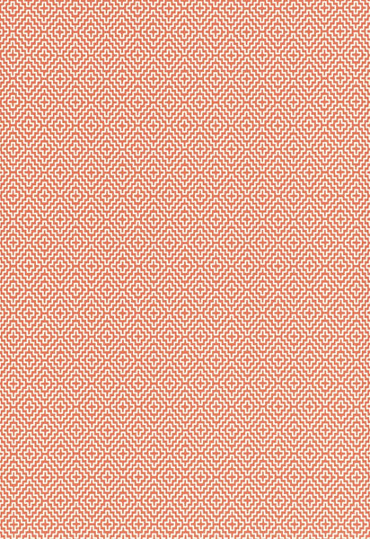 FSchumacher Wallpaper 5006003 Soho Diamond Persimmon
