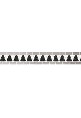 FSchumacher Wallpaper 5006031 Cadiz Mosaic Border Mica