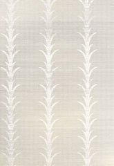 FSchumacher Wallpaper 5006052 Acanthus Stripe Fog &amp; Chalk