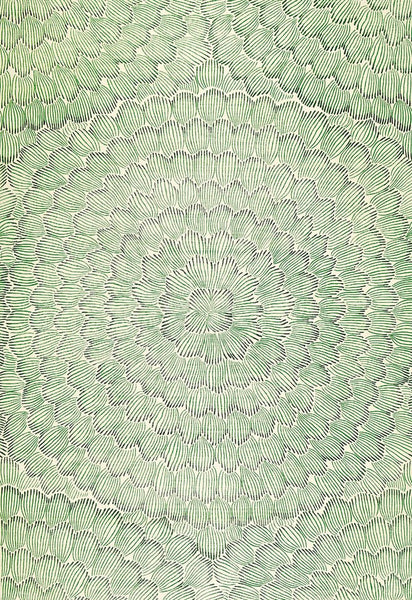 FSchumacher Wallpaper 5006072 Feather Bloom Emerald &amp; Ore