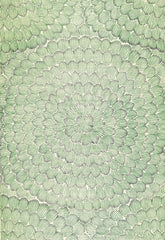 FSchumacher Wallpaper 5006072 Feather Bloom Emerald &amp; Ore