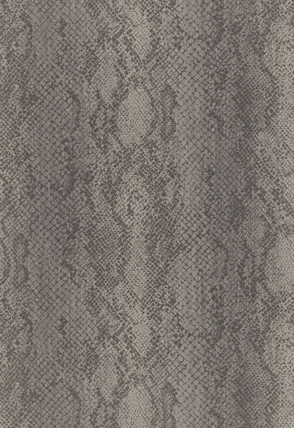 FSchumacher Wallpaper 5006232 Cody Snakeskin Smoke