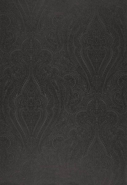 FSchumacher Wallpaper 5006243 Breckenridge Paisley Charcoal