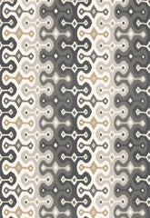FSchumacher Wallpaper 5006650 Darya Ikat Sidewall Stone