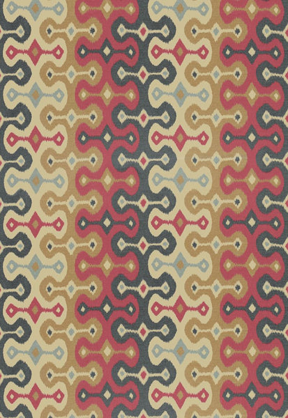 FSchumacher Wallpaper 5006651 Darya Ikat Sidewall Spice