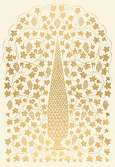 FSchumacher Wallpaper 5006691 Mughal Panel Burnished Gilt