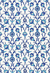 FSchumacher Wallpaper 5006700 SULTAN'S Trellis Peacock