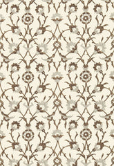 FSchumacher Wallpaper 5006701 SULTAN'S Trellis Sepia