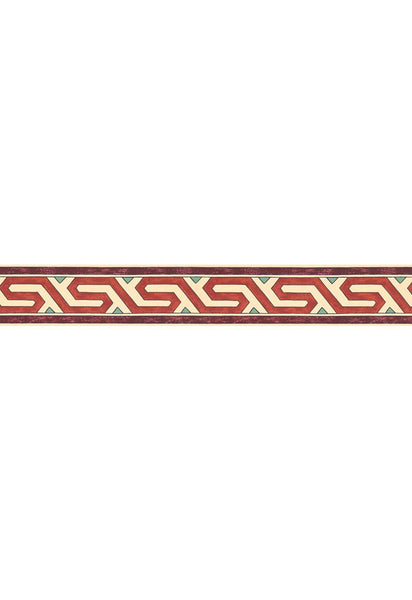 FSchumacher Wallpaper 5006722 Bosphorus Border Pomegranate