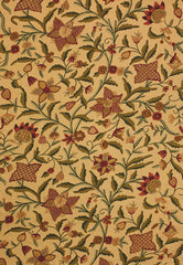 FSchumacher Fabric 50470 Somerset Crewel Red, Green