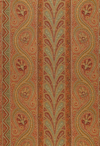 FSchumacher Fabric 50773 Chatelaine Paisley Tuscan