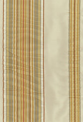 FSchumacher Fabric 51943 Bizet Ruched Stripe Fresco