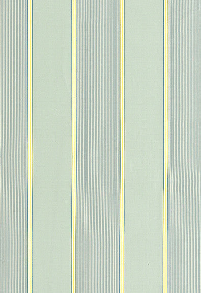 FSchumacher Fabric 52710 Sophia Silk Stripe Aqua