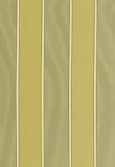 FSchumacher Fabric 52711 Sophia Silk Stripe Willow