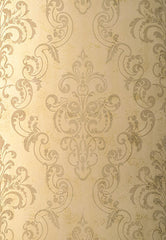 FSchumacher Wallpaper 529123 Giovan Damask Taupe