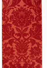 FSchumacher Wallpaper 529194 Fiorella Damask Red