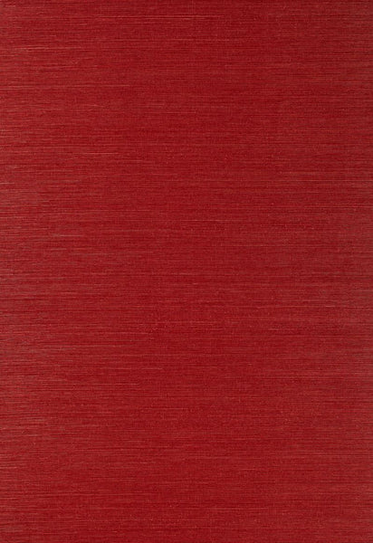 FSchumacher Wallpaper 529632 Osan Sisal Red