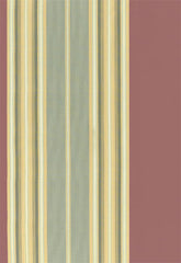 FSchumacher Fabric 54131 Vivien Silk Stripe Rouge