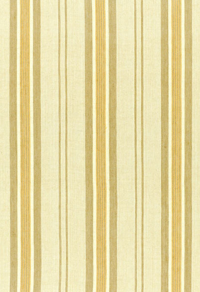 FSchumacher Fabric 54152 Sagaponic Linen Stripe Driftwood