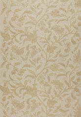 FSchumacher Fabric 54191 Amagansett Linen Crewel Ecru