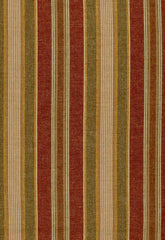 FSchumacher Fabric 54204 Edgemere Stripe Indian Red