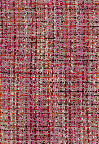 FSchumacher Fabric 54231 BABE'S Tweed Maraschino