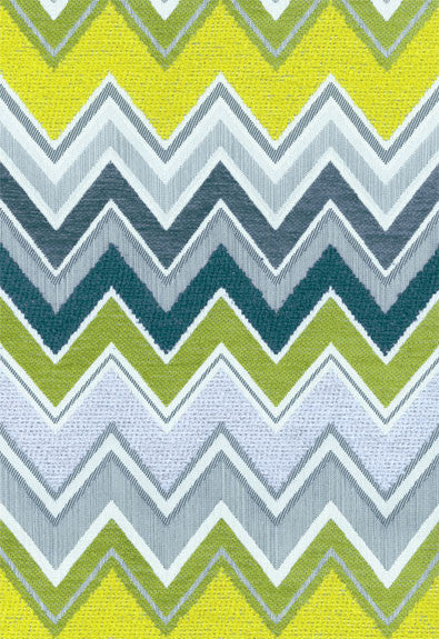 FSchumacher Fabric 54790 Zenyatta Mondatta Peacock