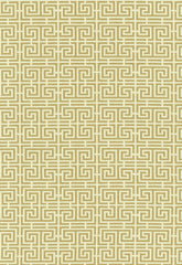 FSchumacher Fabric 54953 Chinois Fret Camel, Cream