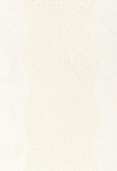 FSchumacher Fabric 55420 Alencon Ivory