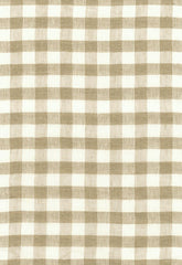 FSchumacher Fabric 55540 Sidney Check Sheer Natural