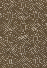 FSchumacher Fabric 55691 Durance Embroidery Truffle