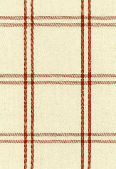 FSchumacher Fabric 55712 Luberon Plaid Bittersweet