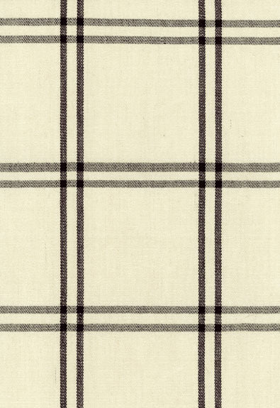 FSchumacher Fabric 55714 Luberon Plaid Raven